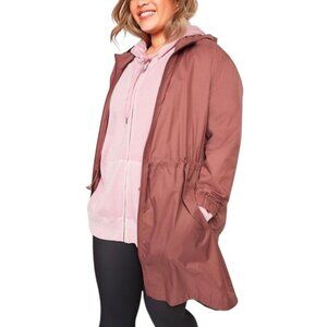Old Navy Water Resistant Packable Hooded Light Weight Windbreaker Anorak Jacket